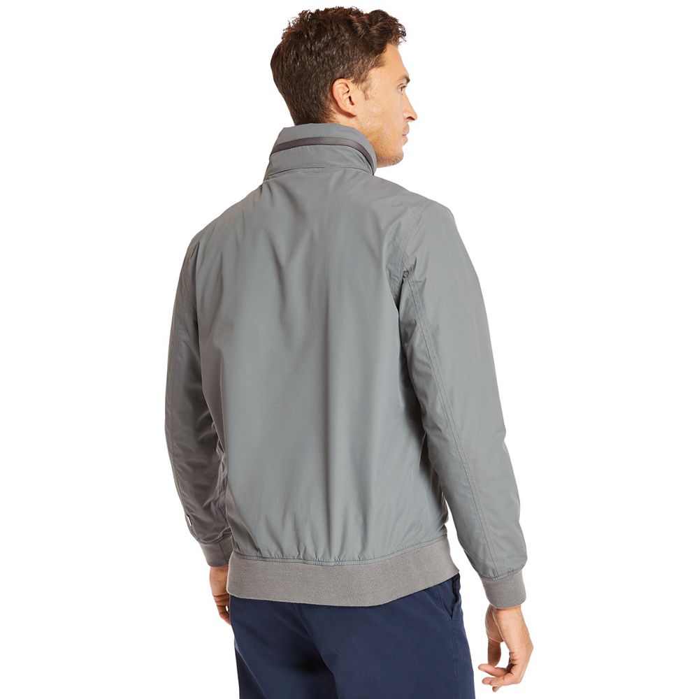 Timberland Mens Jackets Kearsarge Sailor Bomber - Grey - India DJ1782530